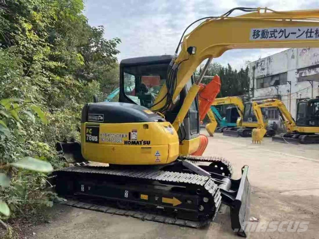 Komatsu PC 78 US Midi-gravemaskiner 7t - 12t