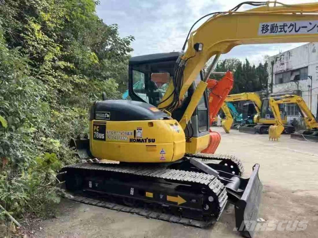 Komatsu PC 78 US Midi-gravemaskiner 7t - 12t