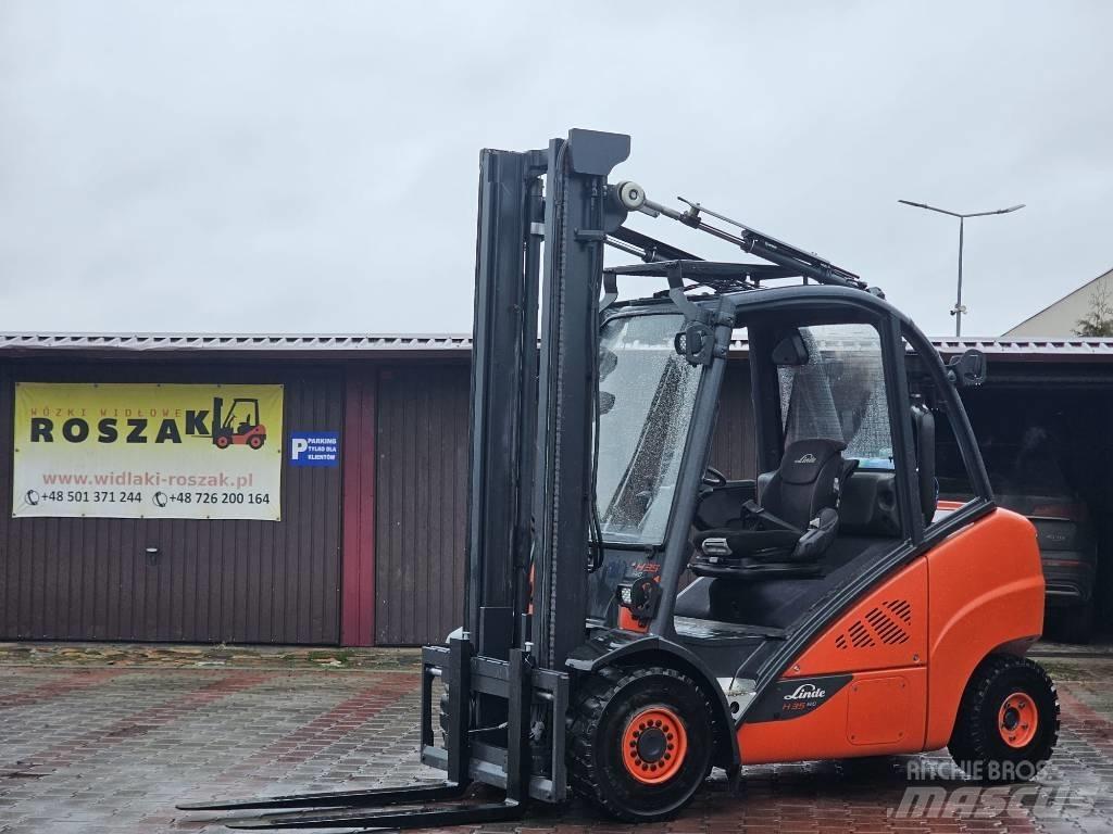 Linde H35T-02 LPG gaffeltrucks
