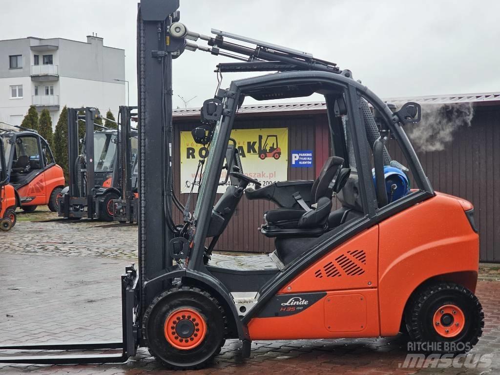 Linde H35T-02 LPG gaffeltrucks