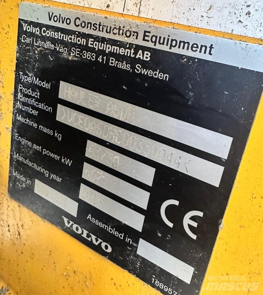 Volvo A 60 H Terrængående lastbiler