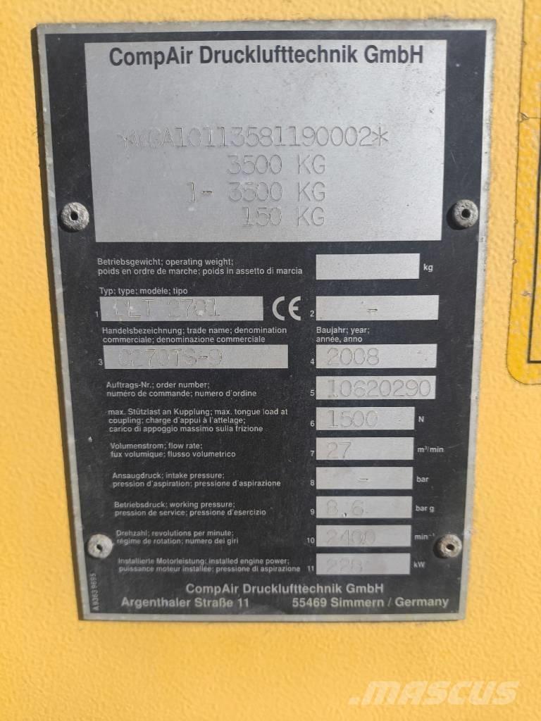 Compair DLT2701 Kompressorer