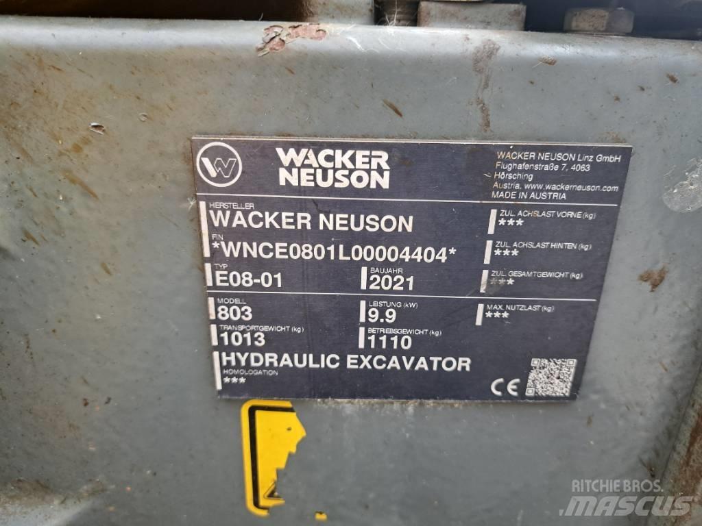Wacker Neuson 803 Gravemaskiner på larvebånd