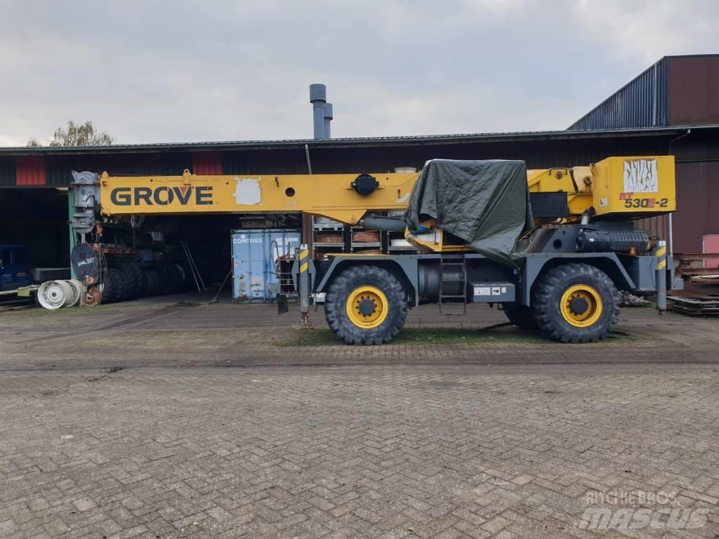 Grove RT 530 E-2 Kraner til hårdt terræn