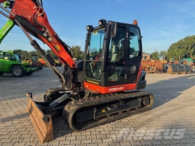 Kubota KX080-4a2 Midi-gravemaskiner 7t - 12t