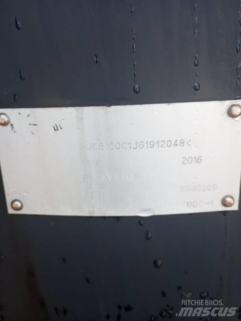 JCB 100 C Midi-gravemaskiner 7t - 12t