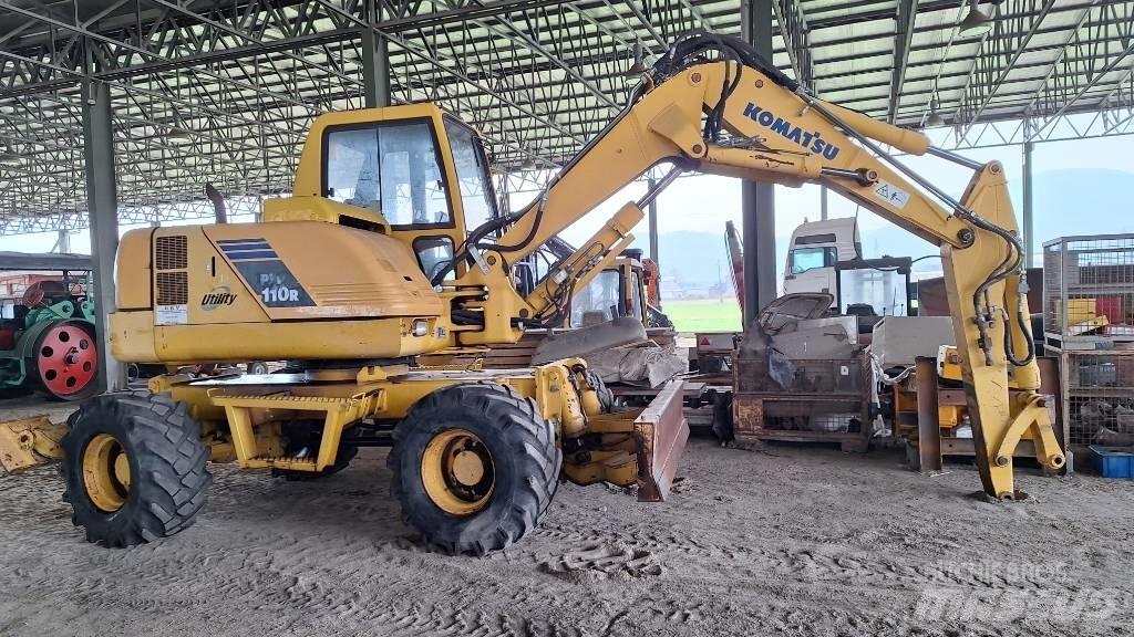 Komatsu PW 110 Gravemaskiner på hjul