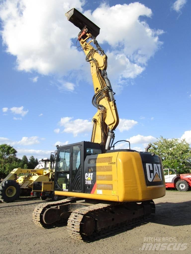 CAT 318 E L Gravemaskiner på larvebånd