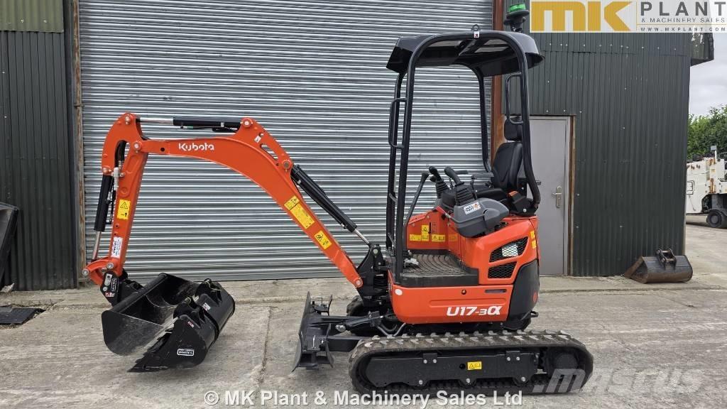 Kubota U 17-3a Minigravemaskiner