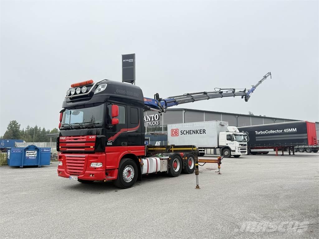DAF XF105.510 6X4 Lastbil med kran