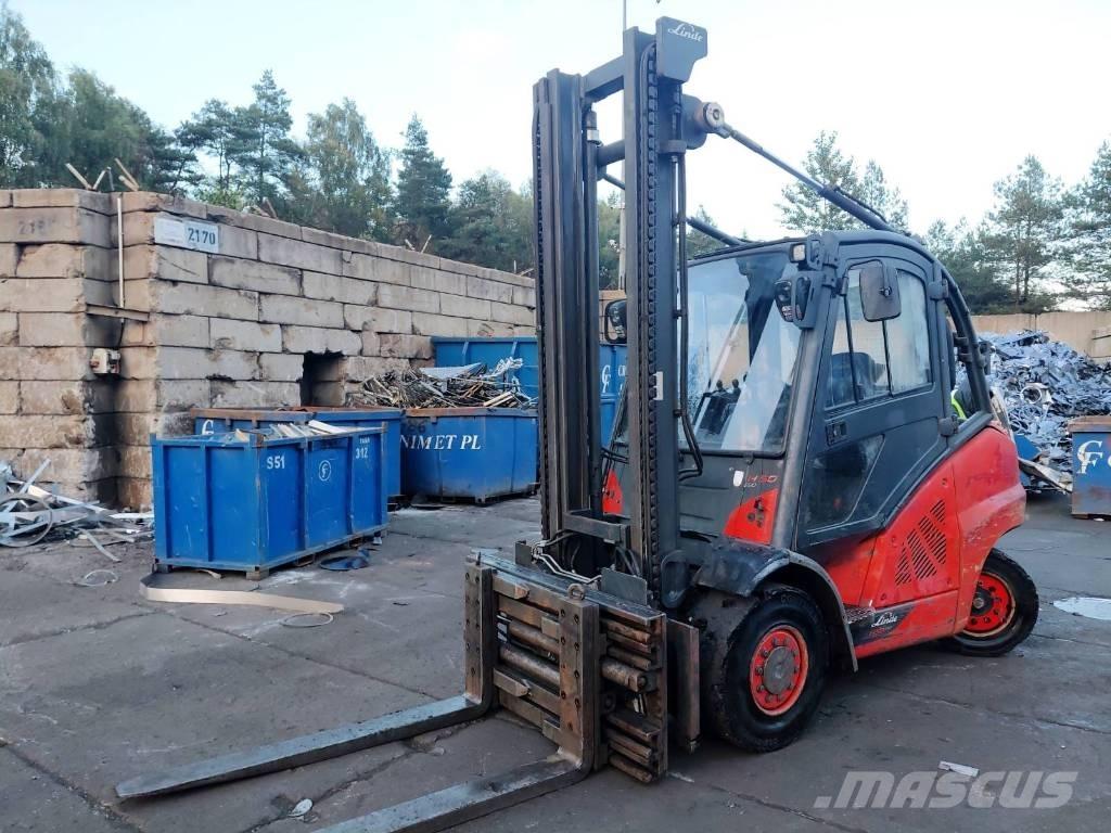 Linde H50D-02 Diesel gaffeltrucks