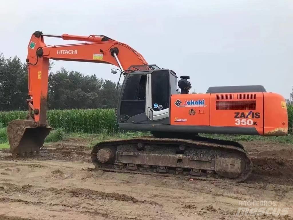 Hitachi ZX350 Gravemaskiner på larvebånd