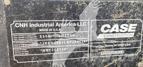 CASE 521G XT Læssemaskiner på hjul