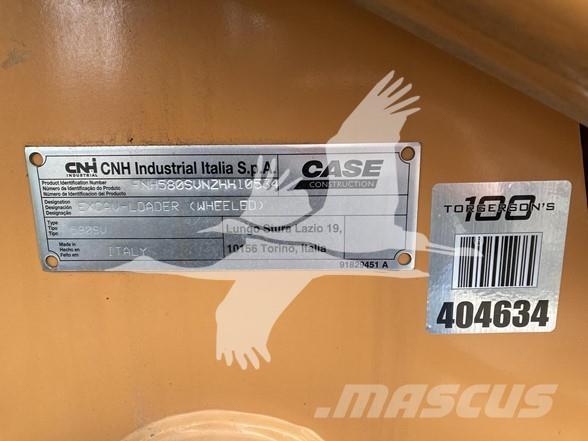 CASE 580SV Rendegravere