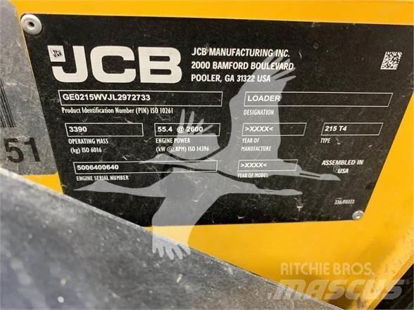 JCB 215 Minilæsser - skridstyret