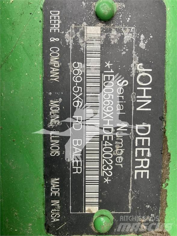 John Deere 569 Rundballe-pressere