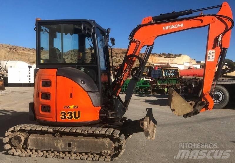 Hitachi ZX 33 U-5 A Minigravemaskiner