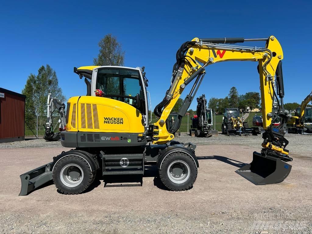 Wacker Neuson EW65 Gravemaskiner på hjul