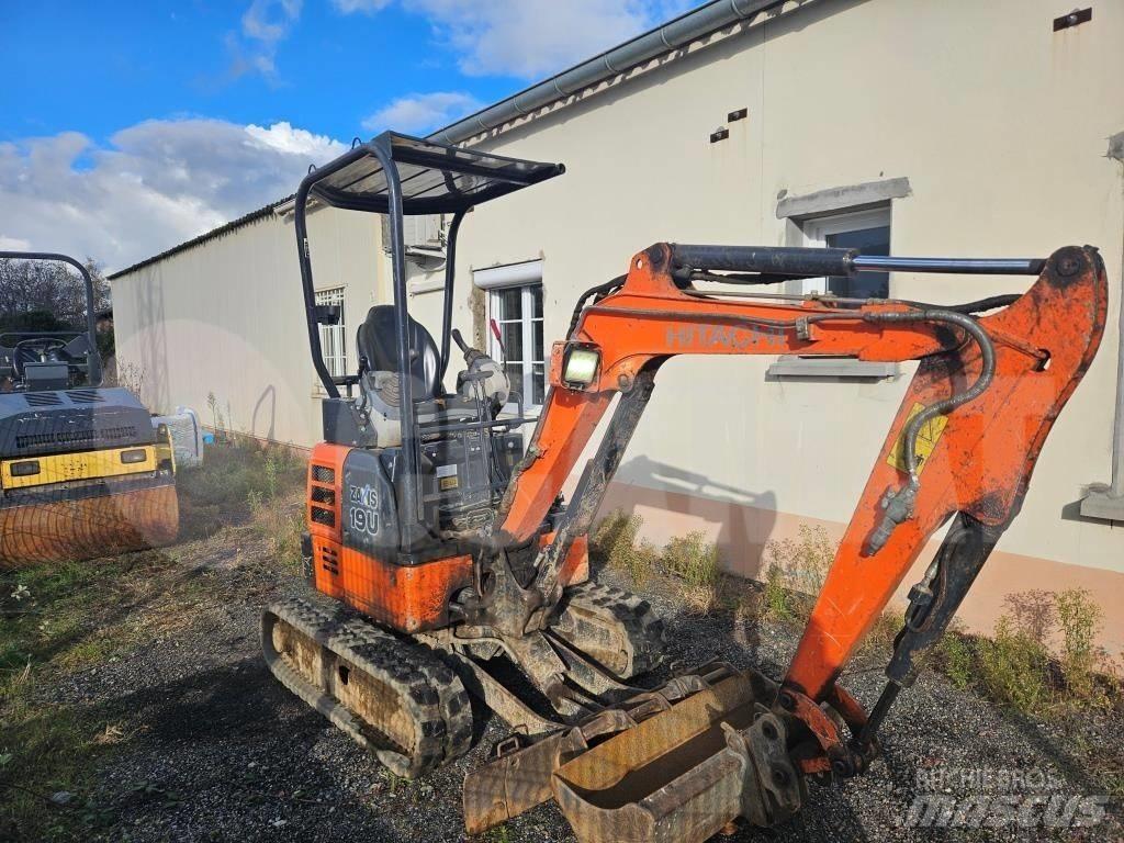 Hitachi ZX 19 U Minigravemaskiner