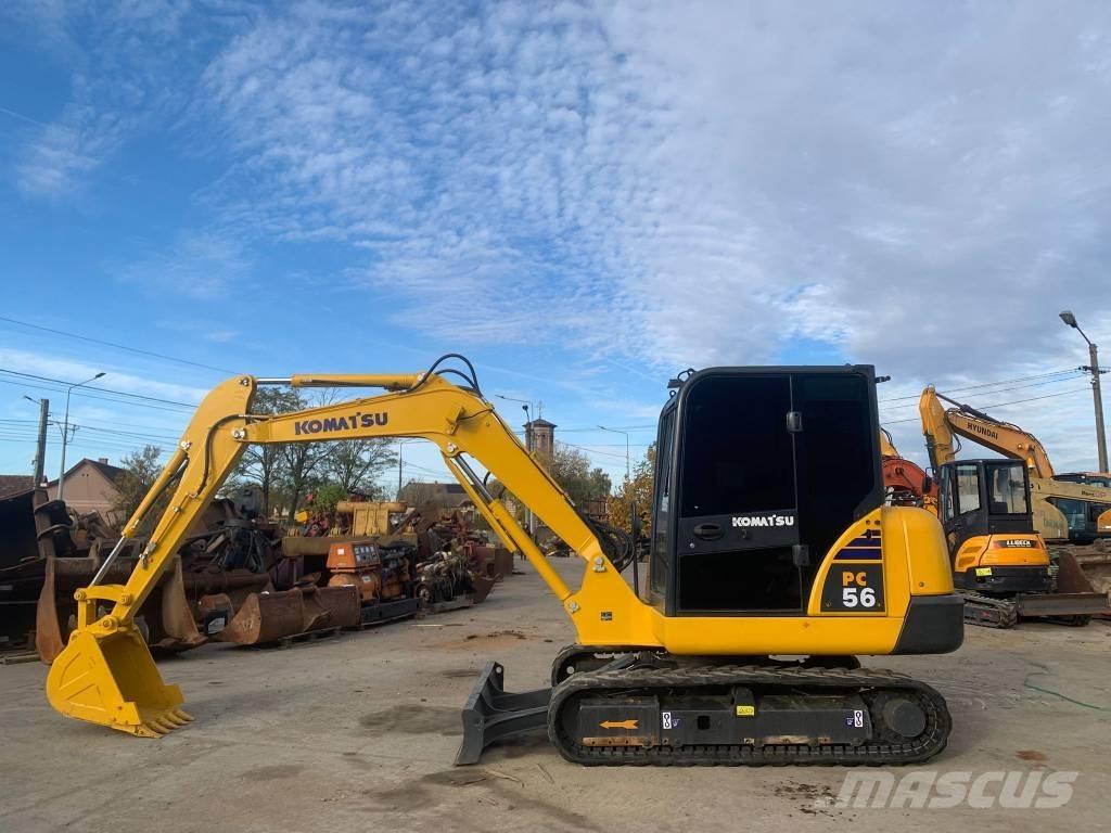Komatsu PC 56-7 Minigravemaskiner
