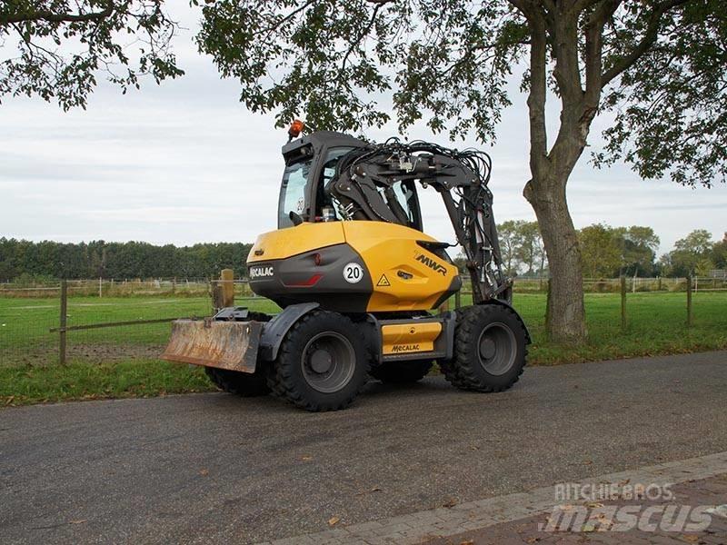 Mecalac 7MWR Gravemaskiner på hjul