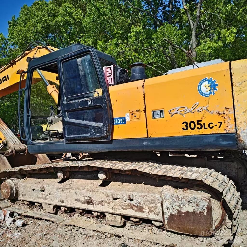 Hyundai Robex 305-7 Gravemaskiner på larvebånd