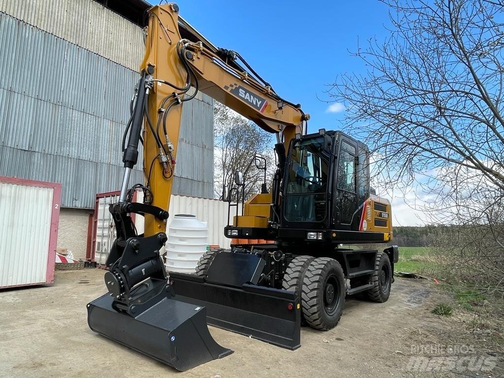 Sany SY155W Gravemaskiner på hjul