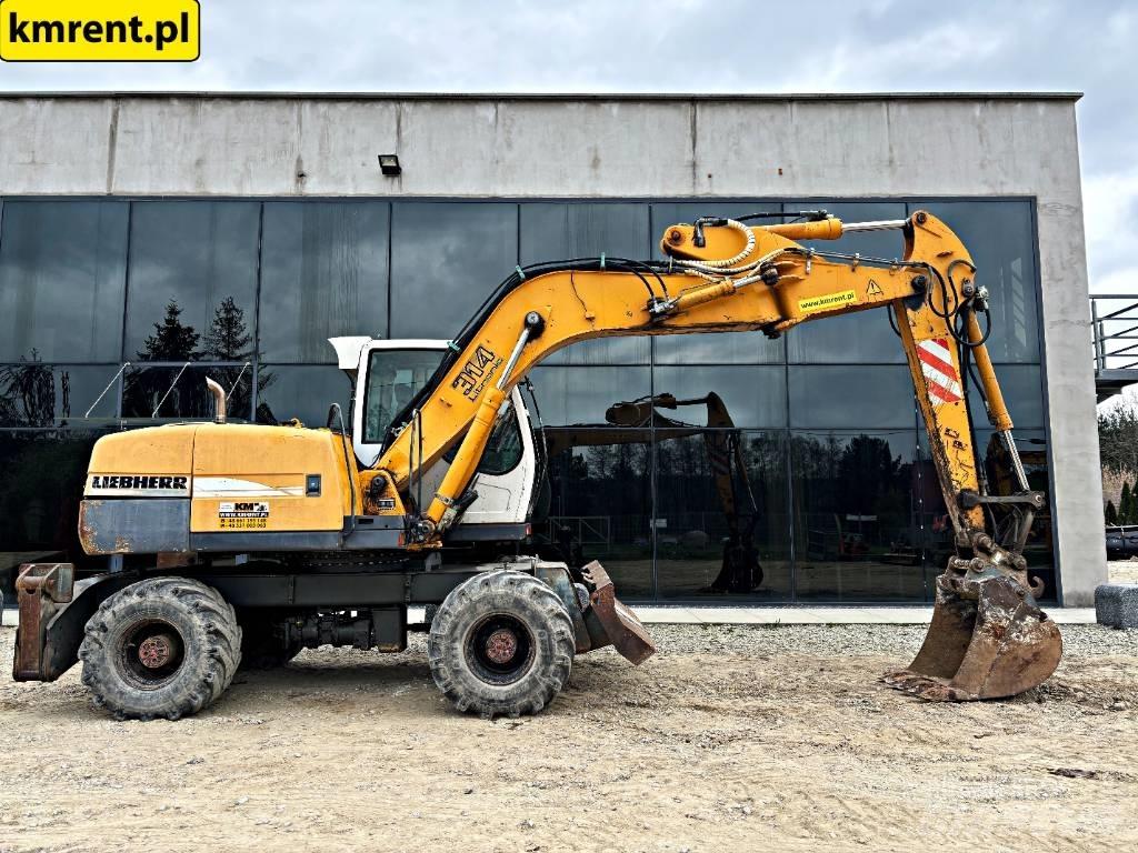 Liebherr A 314 Gravemaskiner på hjul