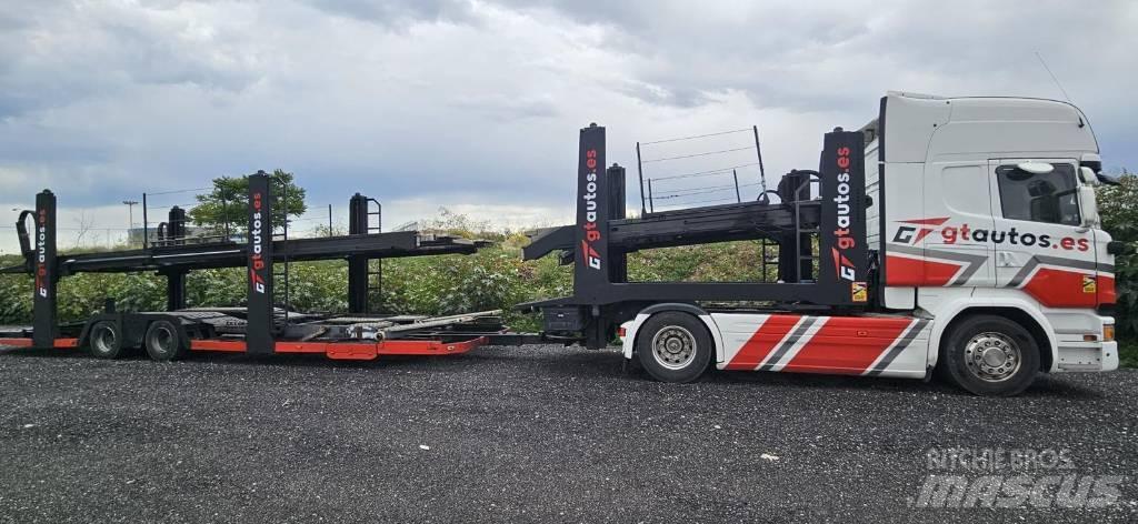 Scania R 450 Autotransportere / Knæklad