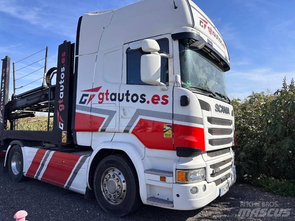 Scania R 450 Autotransportere / Knæklad