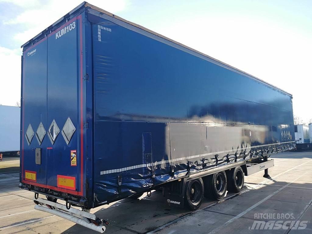 Krone SD Semi-trailer med Gardinsider