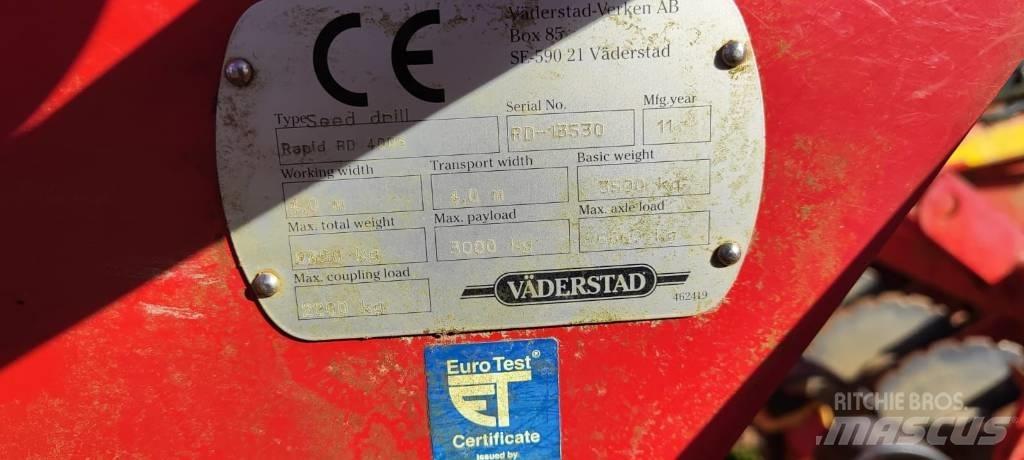 Väderstad Rapid400S Kombi-såmaskiner
