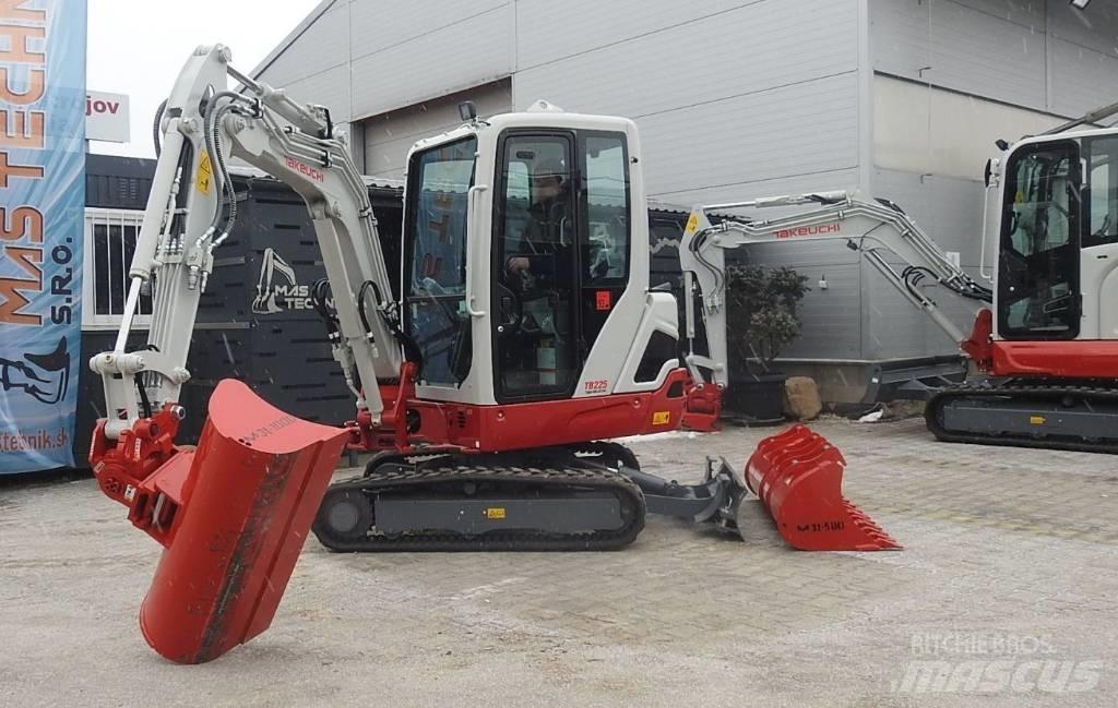 Takeuchi TB225 Minigravemaskiner