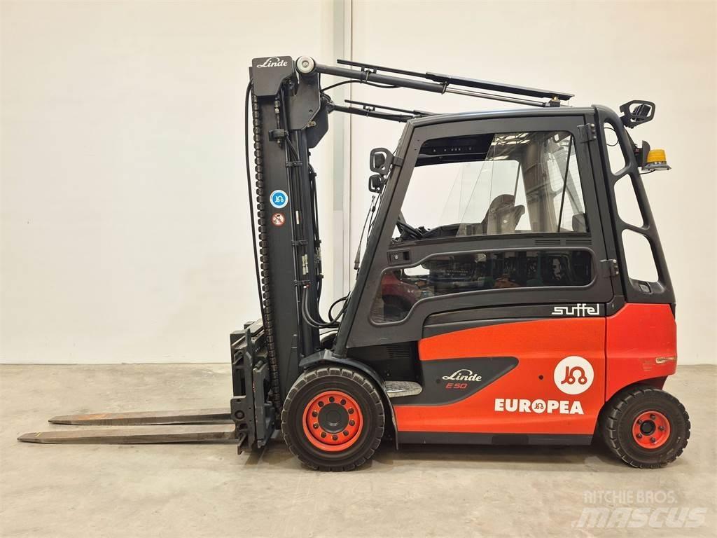 Linde E50HL 01 600 El gaffeltrucks
