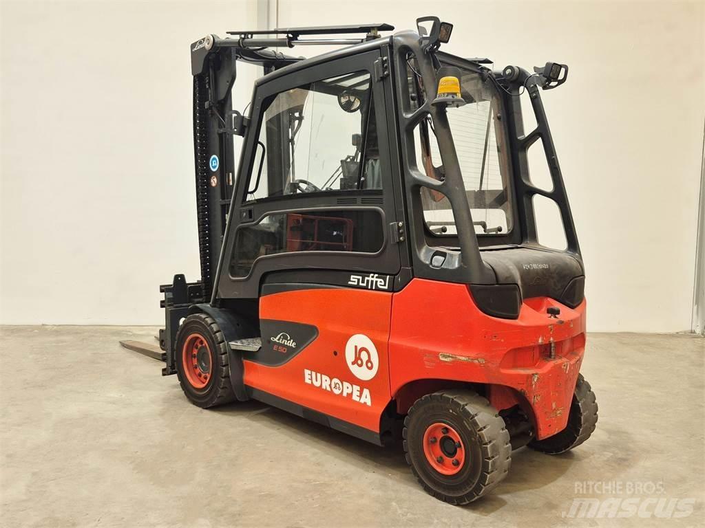 Linde E50HL 01 600 El gaffeltrucks
