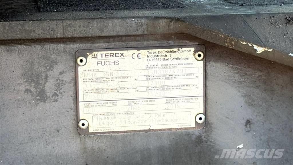 Terex Fuchs MHL 350E Trucks - Andet