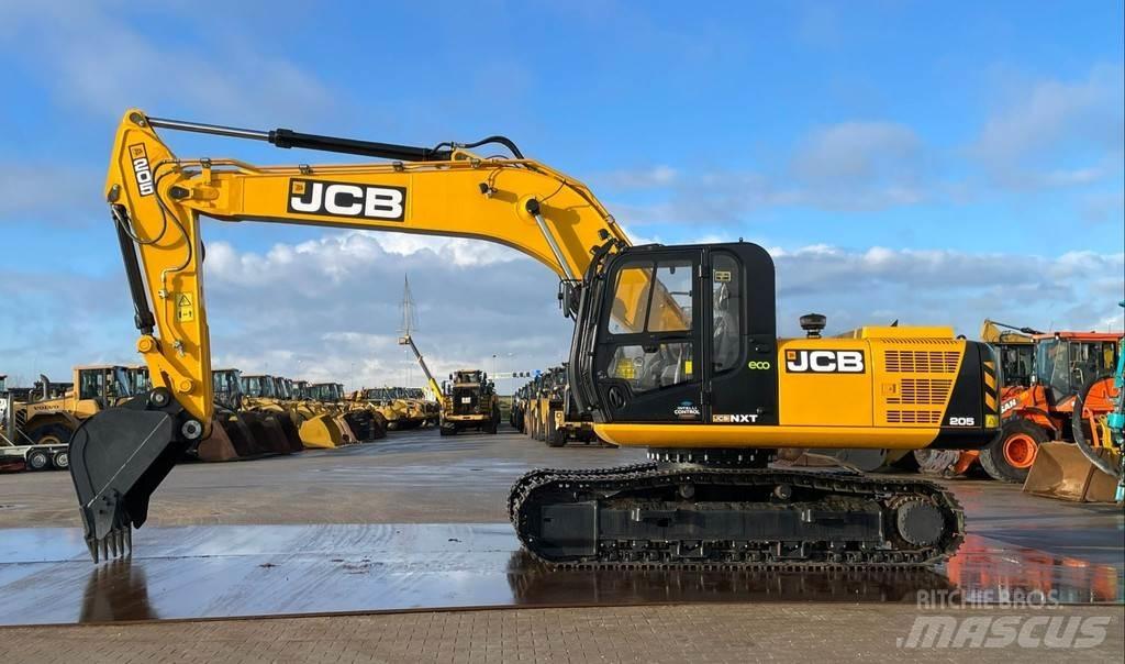 JCB 205 Gravemaskiner på larvebånd