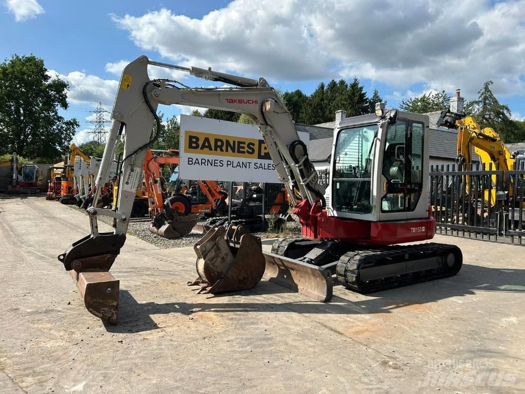 Takeuchi TB 153 FR Midi-gravemaskiner 7t - 12t