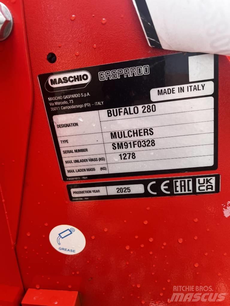 Maschio Bufalo 280 Græsklippere og skårlæggere