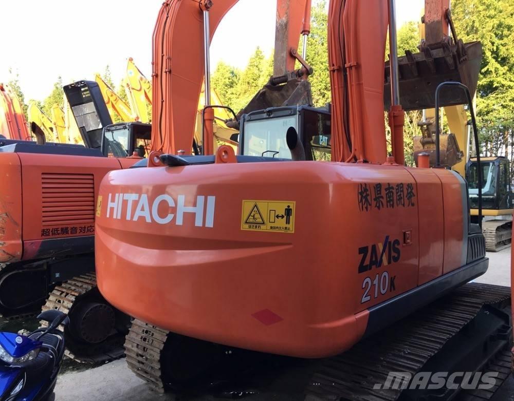 Hitachi zx210 Gravemaskiner på larvebånd