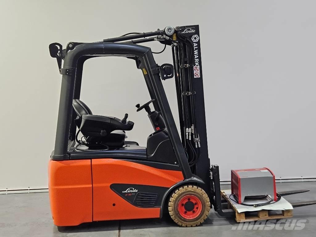 Linde E16C El gaffeltrucks