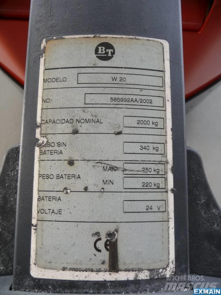 BT W 20 El-palleløftere