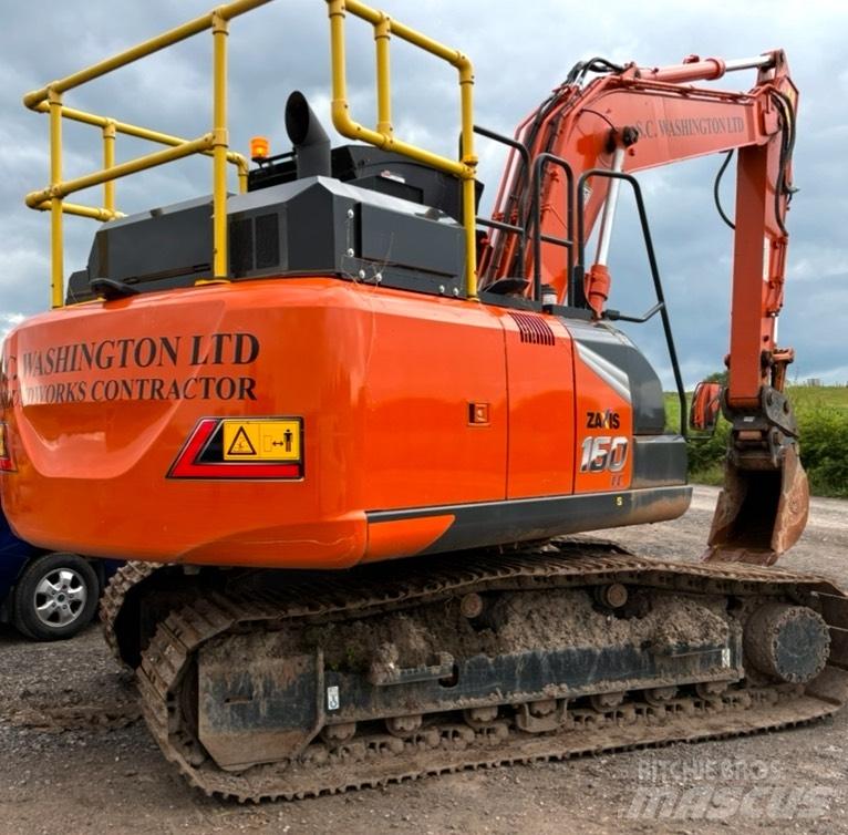 Hitachi ZX 160 LC-7 Gravemaskiner på larvebånd