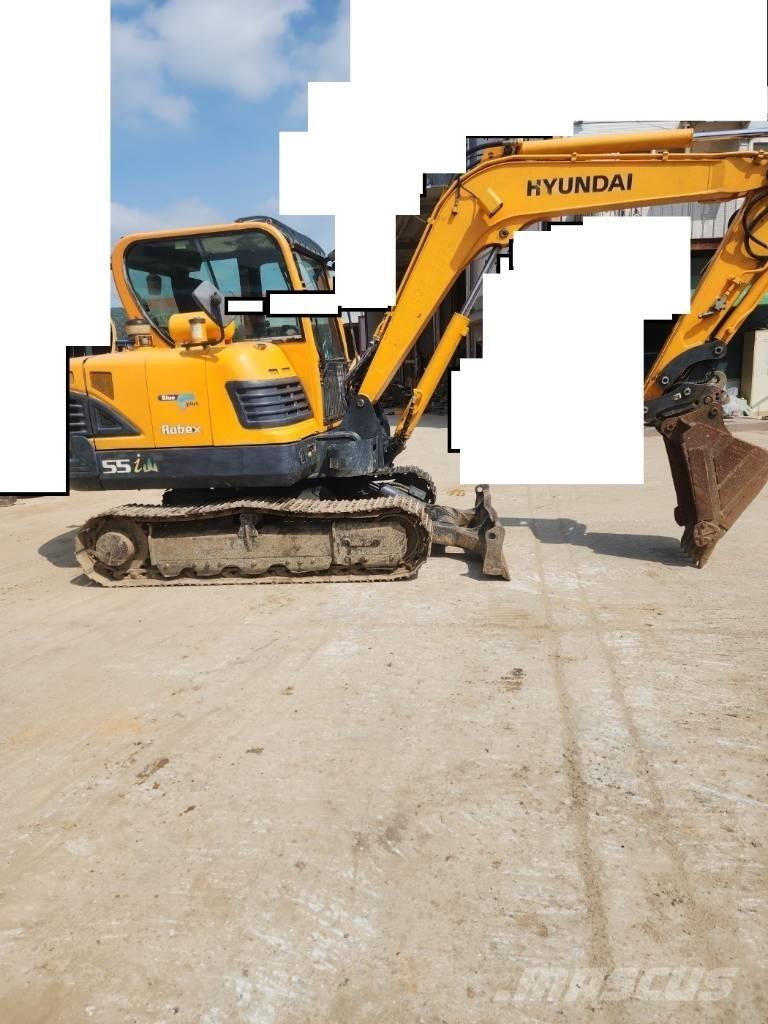 Hyundai Robex 55 Minigravemaskiner