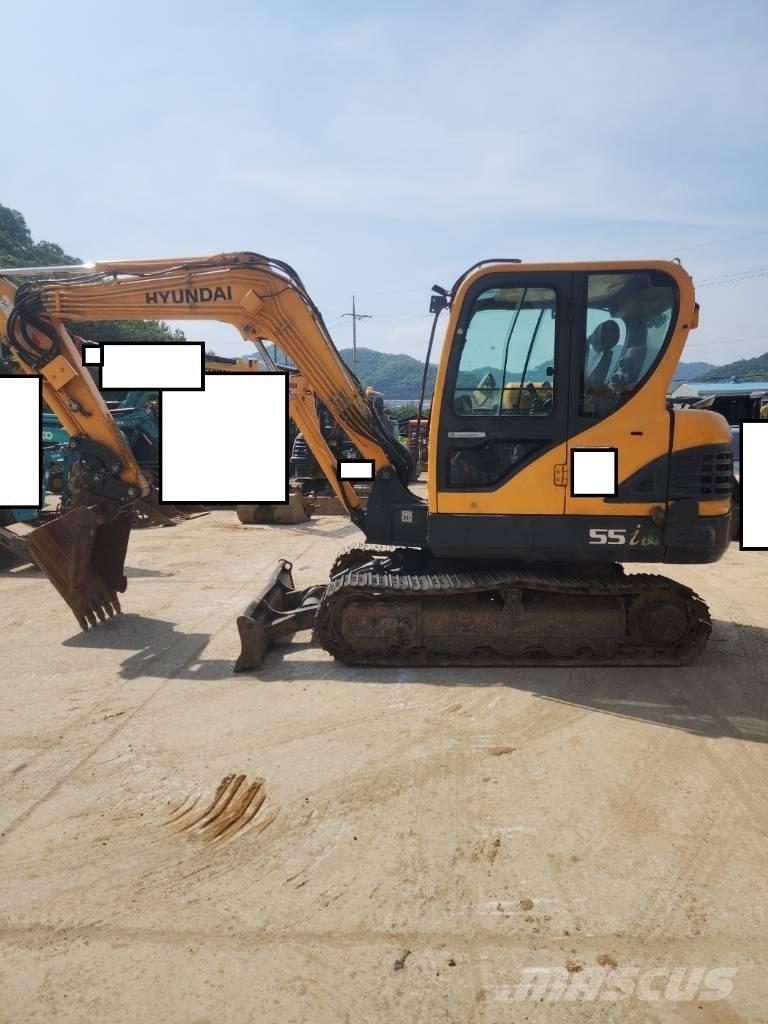 Hyundai Robex 55 Minigravemaskiner