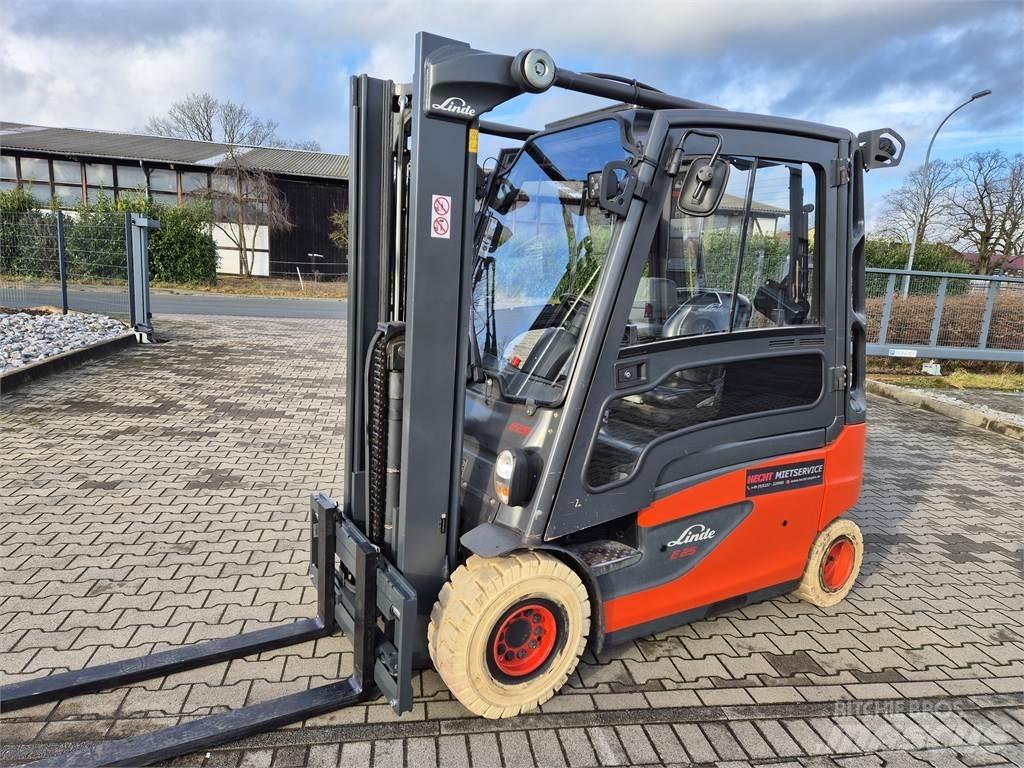 Linde E25L-01- El gaffeltrucks