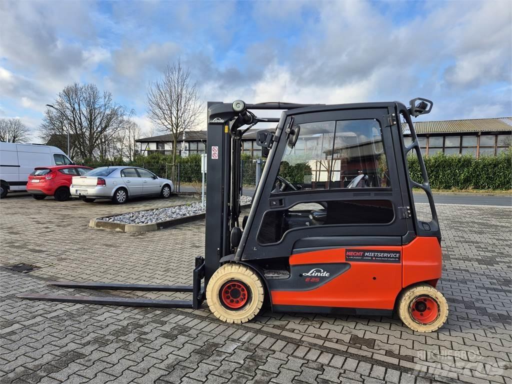 Linde E25L-01- El gaffeltrucks