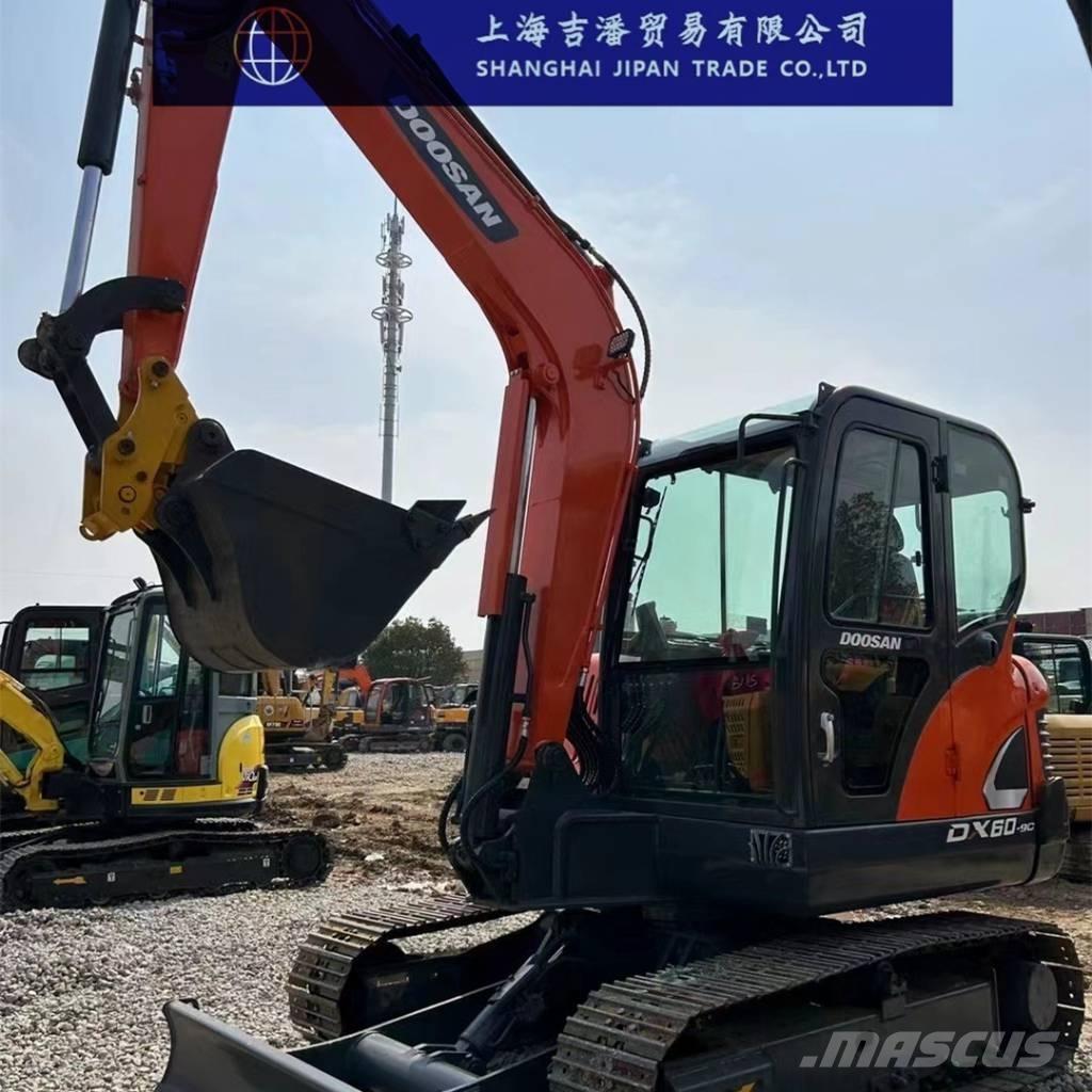 Doosan DX 60 Gravemaskiner på larvebånd