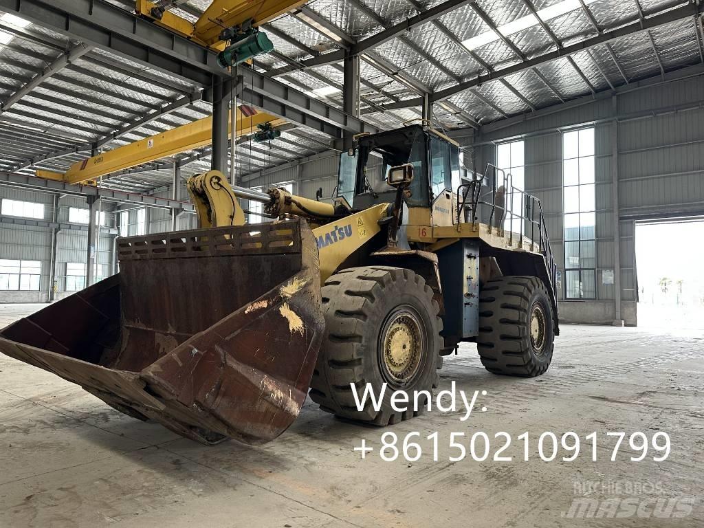 Komatsu WA 600-6 Læssemaskiner på hjul