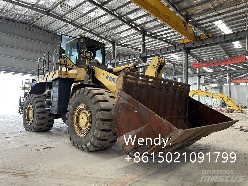Komatsu WA 600-6 Læssemaskiner på hjul